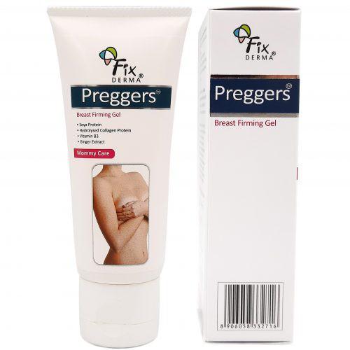 Fixderma Kem Săn Chắc Ngực Chống Chảy Xệ, Giảm Chảy Xệ Trước và sau sinh Preggers Breast Firming Gel 60g