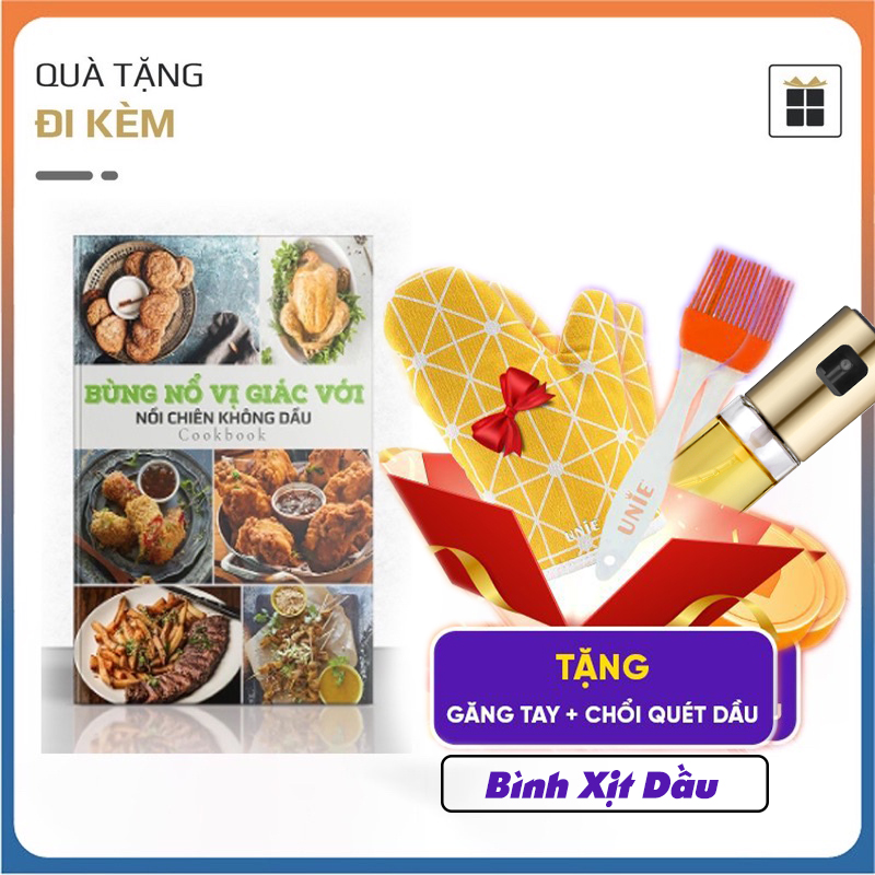 Nồi Chiên Không Dầu Kalite KL1200, Dung Tích 12Lit - 1800W, Hàng chính hãng
