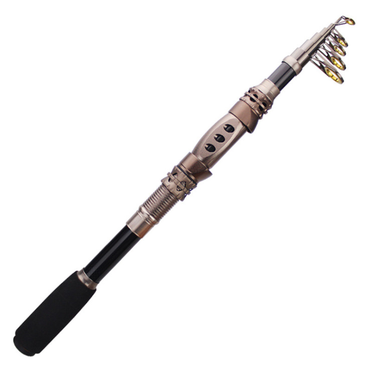 Cần câu rút máy đứng carbon cao cap Falcon Short Bream 2.1m/2.4m/2.7m/3.0m/3.3m
