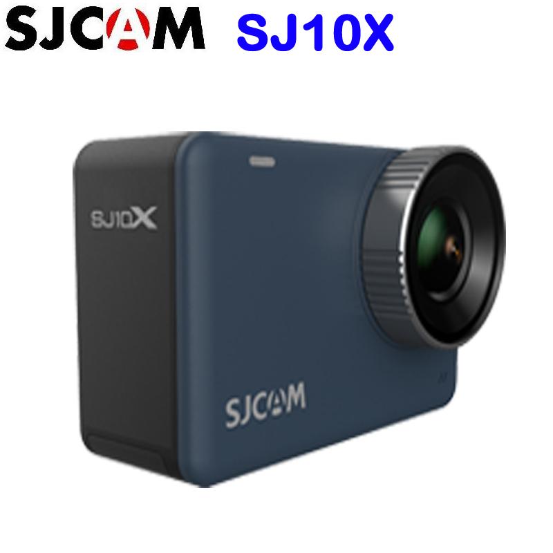 Máy ảnh hành động SJCAM SJ10X SJ10 x 4K 24fps 10m Body Waterproof WiFi 2.33 Touch Màn hình con quay Ổn định trực tiếp DV