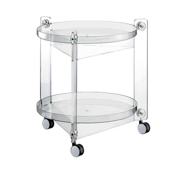 Xe Đẩy Quầy Bar Guzzini Massoni Trolley - Có Bánh Xe Đẩy Cùng Với Kiểu Dáng Hiện Đại &amp; Đẹp - Sản Phẩm Tuyệt Vời Để Trang Trí Ngôi Nhà Bạn