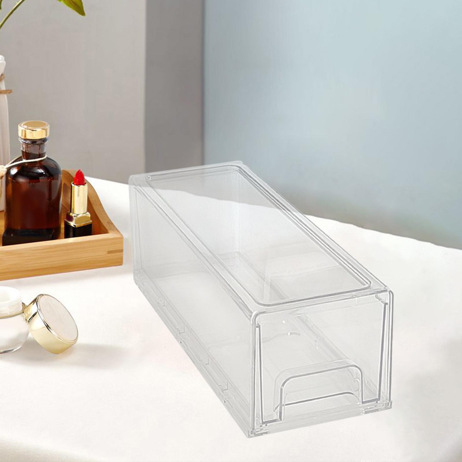 Cosmetic Organiser Case Multifunctional Transparent Desktop Drawer Organizer