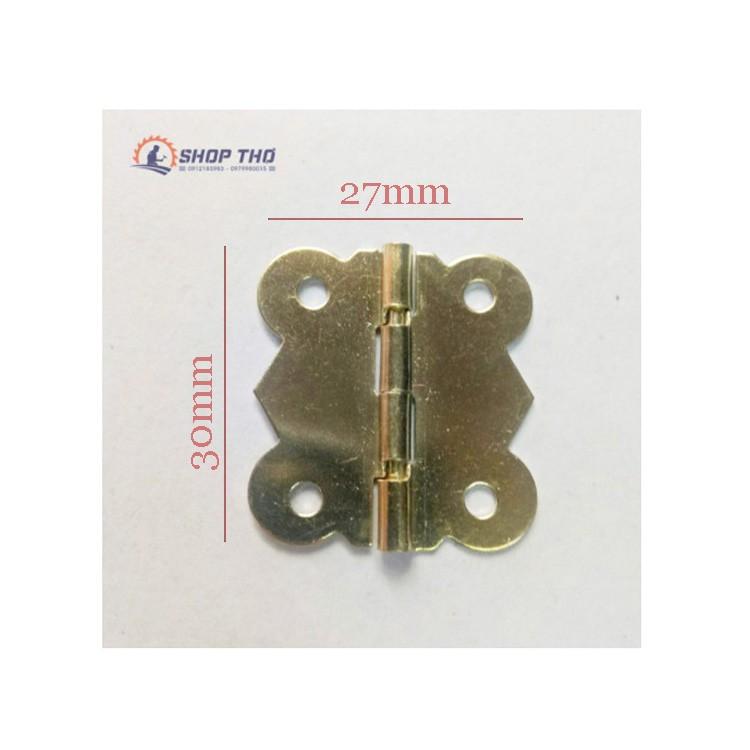 Bản lề giả cổ D018 từ 2 đến 4cm các loại màu vàng và màu đồng