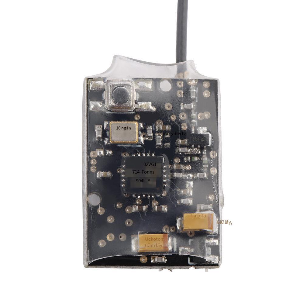 Điều khiển từ xa mô hình máy bay 2.4G thuận lợi nhất tương thích với bộ thu mini Foss và hỗ trợ tín hiệu PPM và SBUS đầu ra