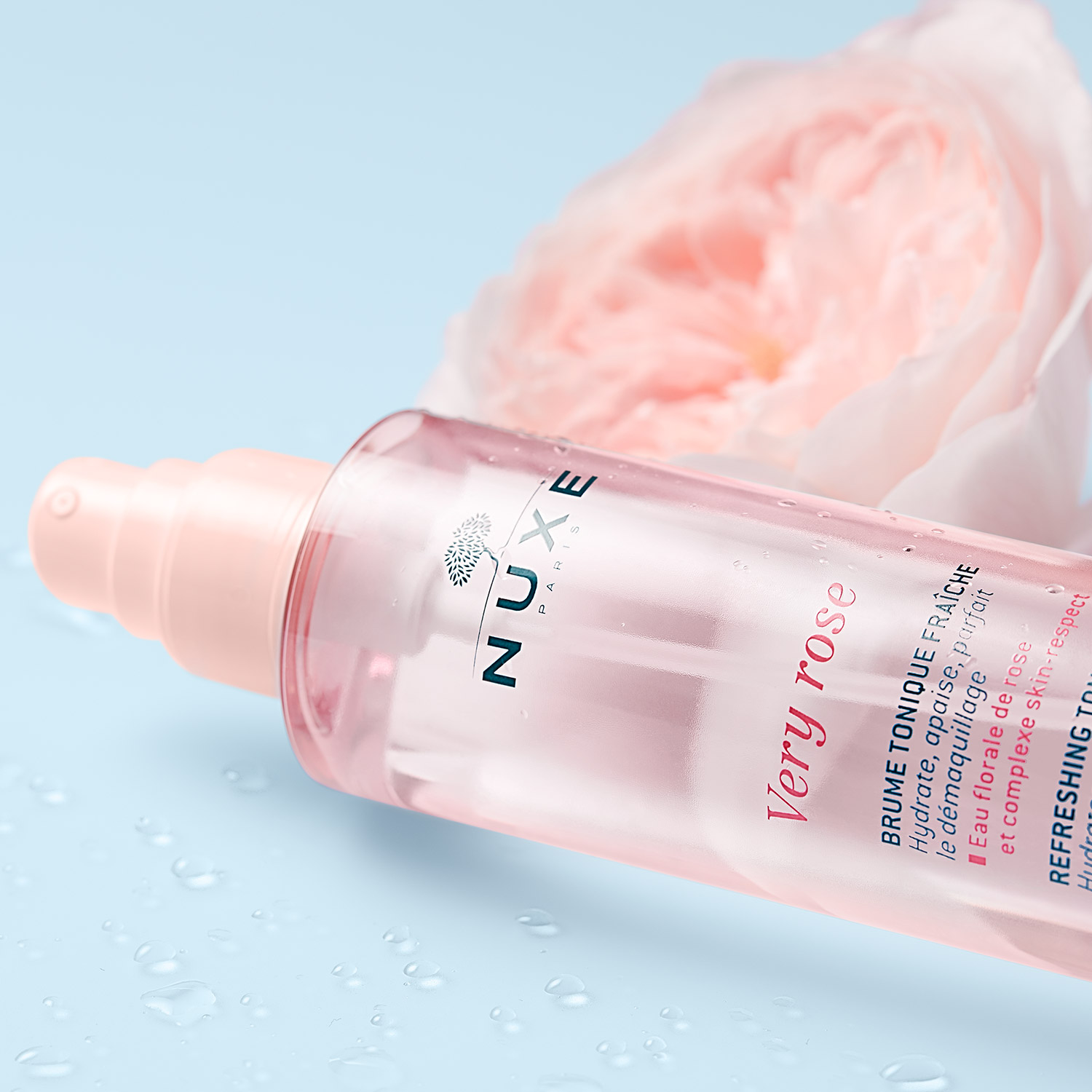 Xịt khoáng dưỡng ẩm Nuxe Very Rose (200ml) - Refreshing Toning Mist