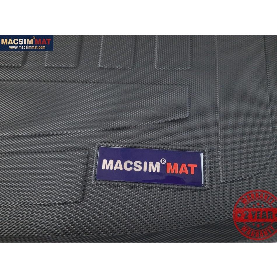Lót cốp ô tô Macsim cao cấp Thảm lót cốp xe ô tô Toyota Yaris 2013-2017nhãn hiệu Macsim chất liệu TPV hàng loại 2