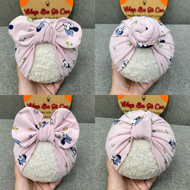 Mũ turban cho bé