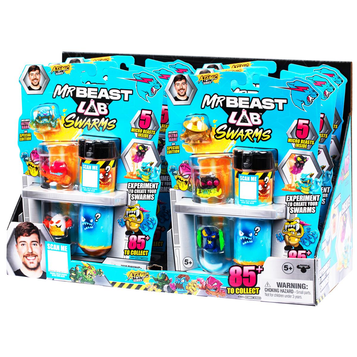 Đồ Chơi Phòng Thí Nghiệm - 5 Sinh Vật - MrBeast Lab 24747 (Sản Phẩm Bên Trong Là Ngẫu Nhiên)