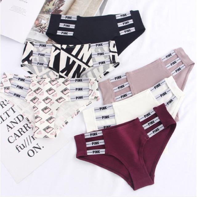 Quần Lót Cotton Dây Sườn Dáng Thể Thao P273