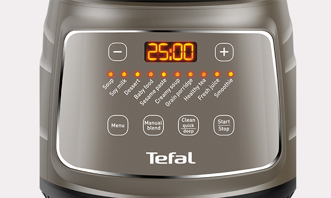 Máy xay sinh tố Tefal BL967B66 -Bảng điều khiển cảm ứng hiện đại,