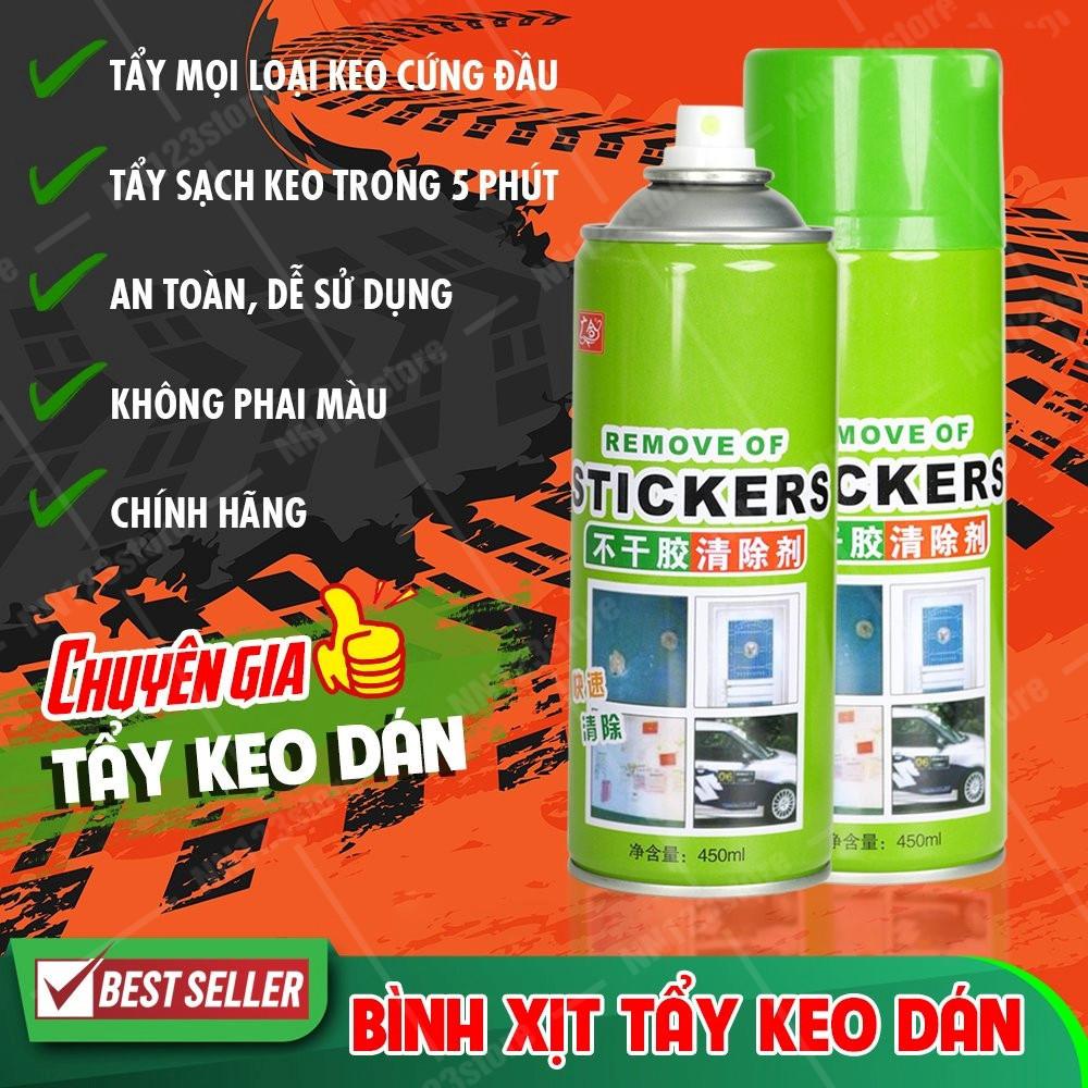 Chai vệ sinh 260ml sơn bám, băng keo trang trí nhà cửa, sticker trẻ con dán bừa bãi cho Gia đình - 250 ml