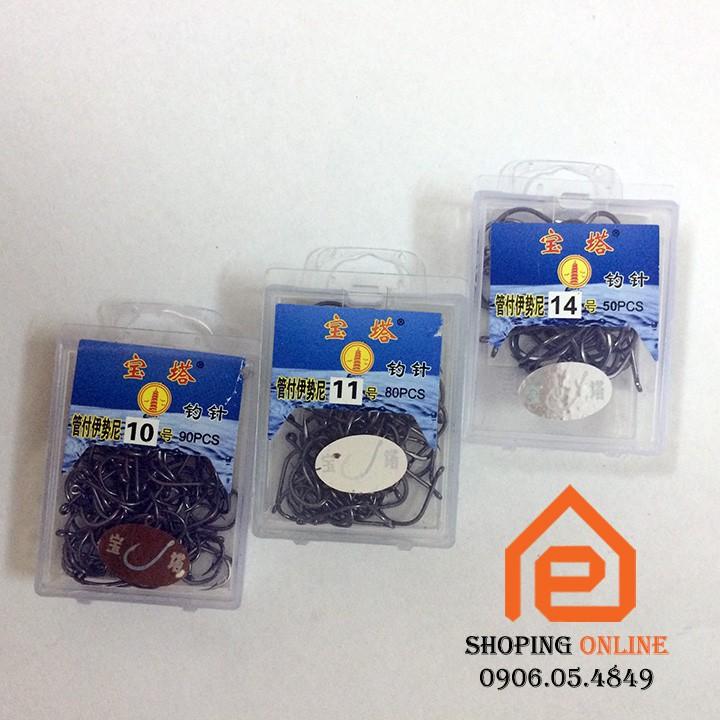 Lưỡi Câu Đơn Có Ngạnh Giá Rẻ LC-16