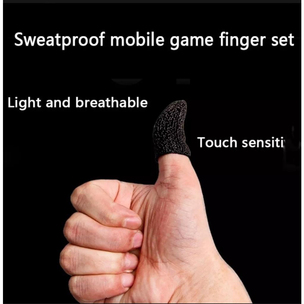 Bộ 2 Ngón Tay Chuyên Dụng Chơi Game Mobile Chống Ra Mồ Hôi Tay.