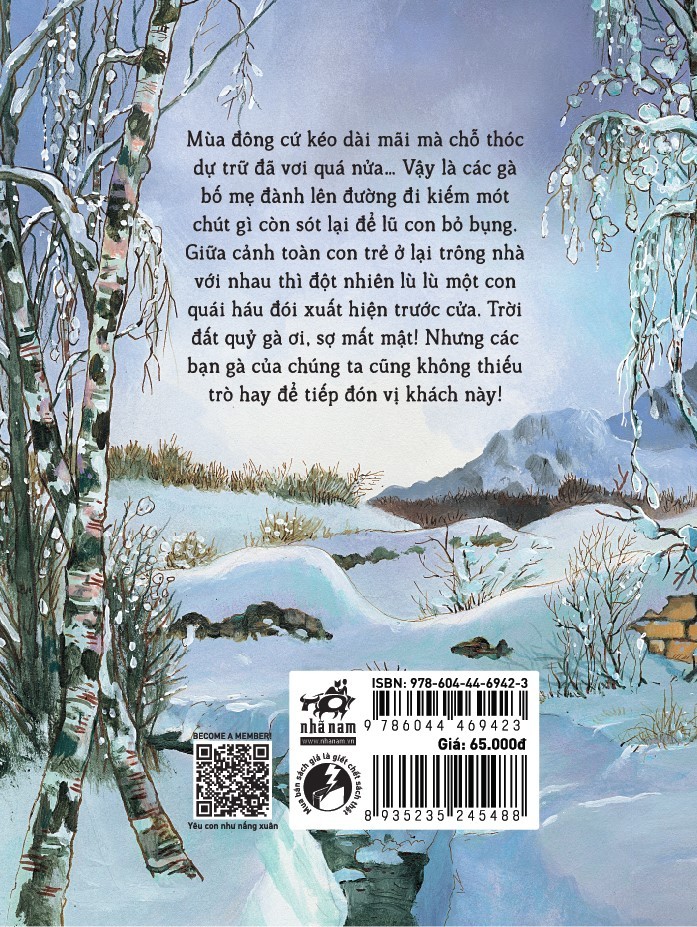 Sách Chuyện Xóm Gà - Đàn Gà Con Sợ Mất Mật