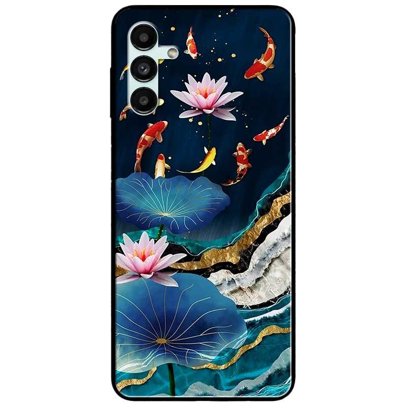 Ốp lưng dành cho Samsung A13 5G - Samsung A33 5G - Sen Hồng Và Koi