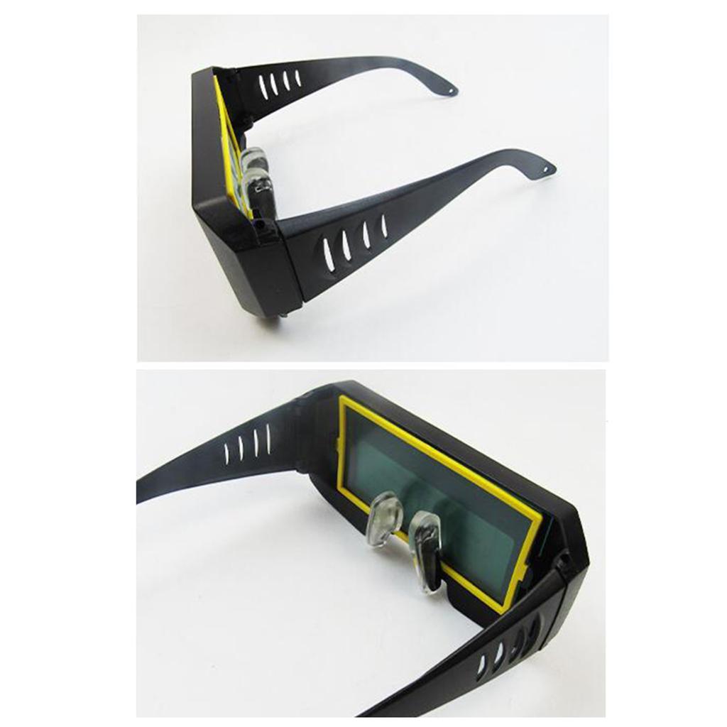 Auto Darkening Cutting Welding Goggles Solar powered Shade 9-13 Eyes Glasses
