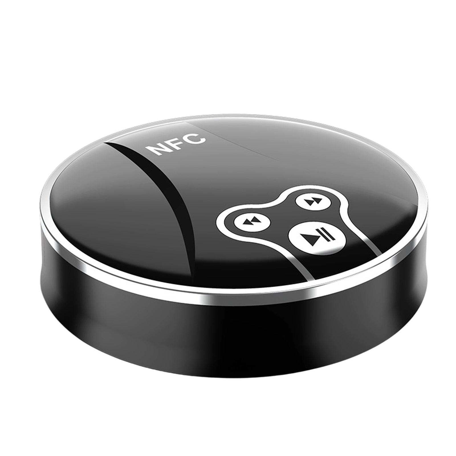 Portable Transmitter Receiver Bluetooth 5.0 NFC to 2 RCA Audio Adapter