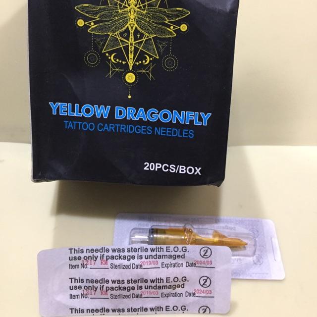 Kim Pen Ngòi vàng 17RM   Yellow  Dragonfly Ngang đánh bóng