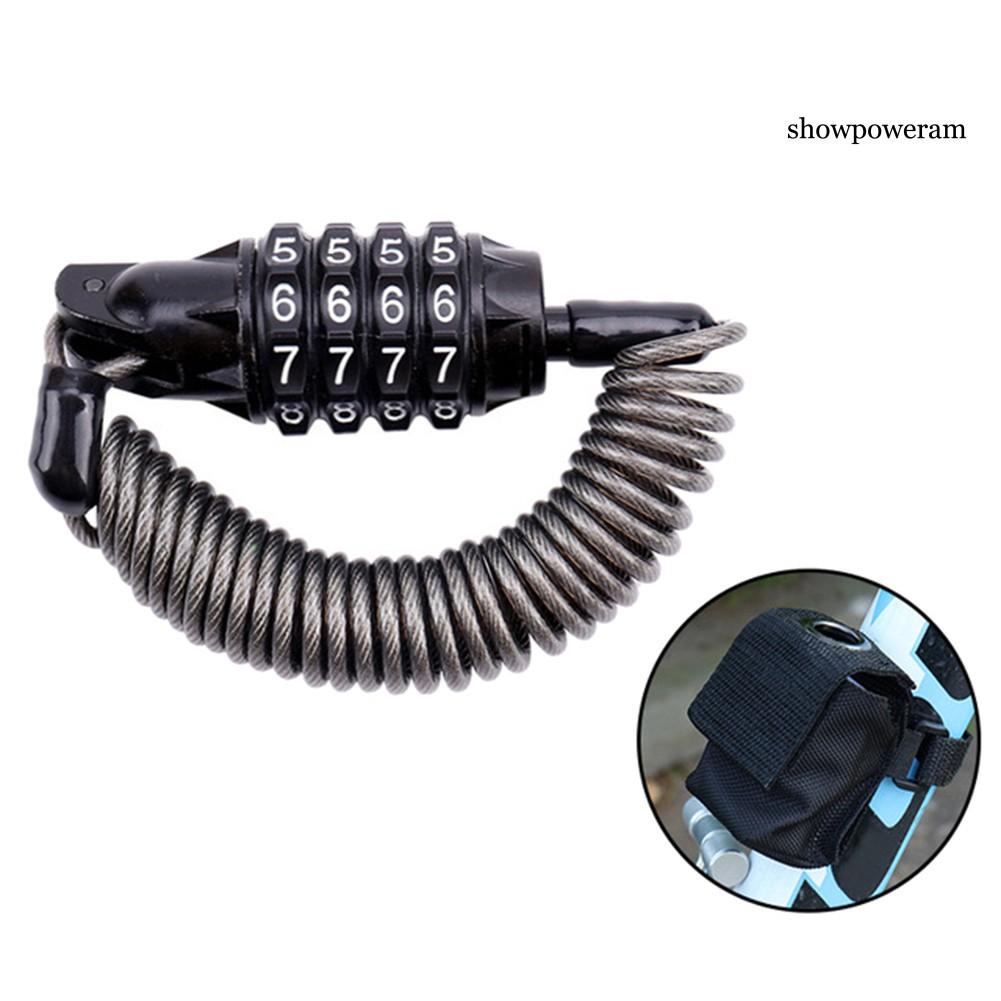 Ổ Khóa Xe Mô Tô Có Mật Khẩu 4 Chữ Số Tiện Dụng