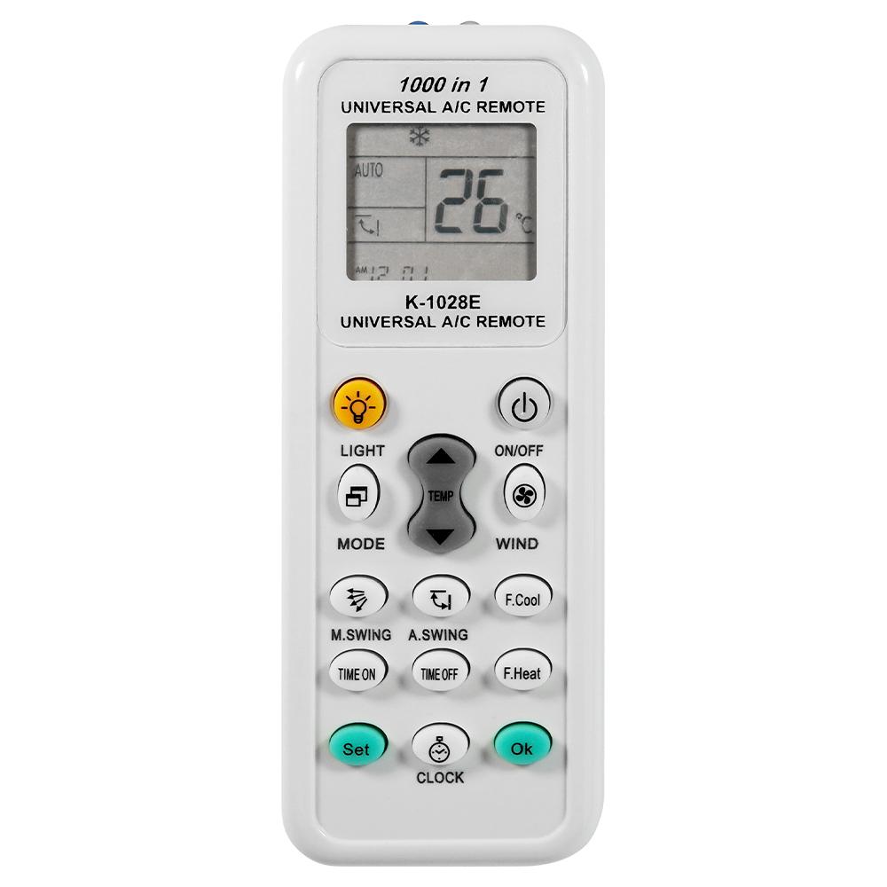 1000 trong 1 điều khiển từ xa toàn cầu K-1028E AC Digital LCD cho điều hòa không khí