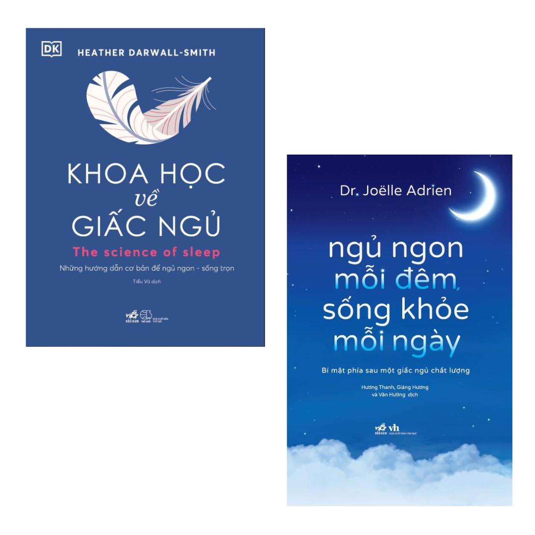 Combo 2 Cuốn Về Chăm Sóc Sức Khỏe: Khoa Học Về Giấc Ngủ+Ngủ Ngon Mỗi Đêm, Sống Khỏe Mỗi Ngày - Bí Mật Phía Sau Một Giấc Ngủ Chất Lượng