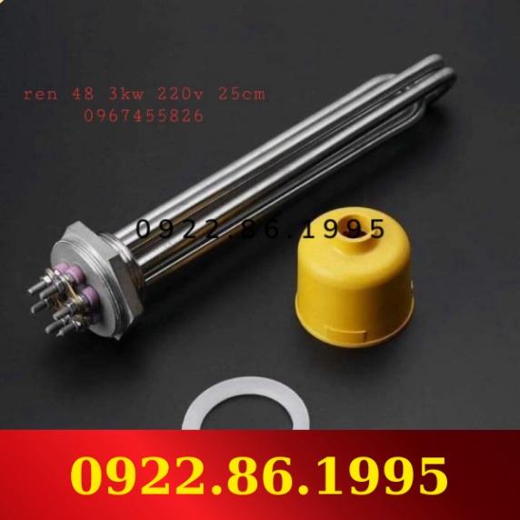 REN 48-CỤM REN--Điện trở nhiệt ,Maiso nồi hơi , cháo , nấu đậu , nấu rự ơu .thanh nhiệt đun nước Ren 48 3kw 220v