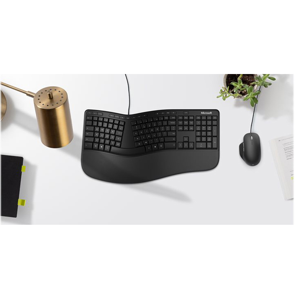 Bàn phím công thái học Microsoft Ergonomic Keyboard for Business - Hàng chính hãng