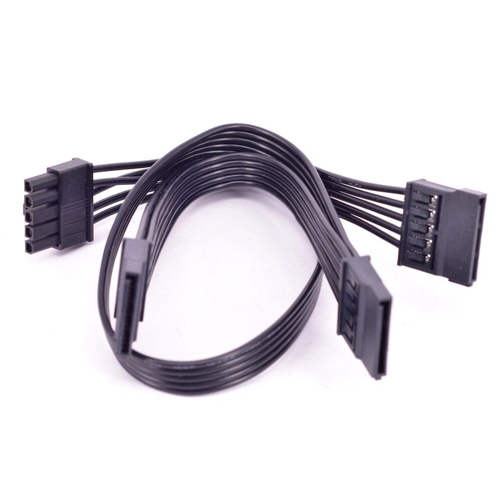 Dây Cáp Nguồn SATA 5pin Sang 3 Cổng Cho Cooler Master 450 550 650 750 TUF Gaming Edition