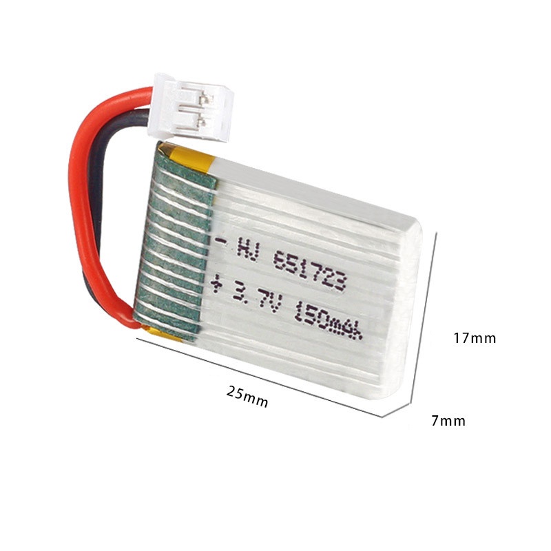 Pin flycam mini  lithium 3.7V 150mAh