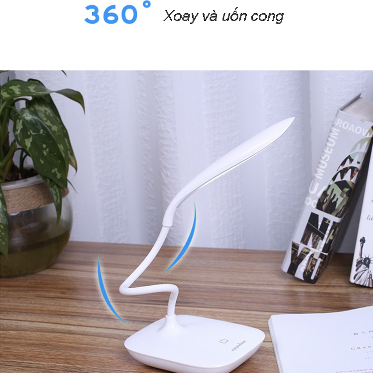 Đèn pin đọc sách đèn bàn LED chống cận