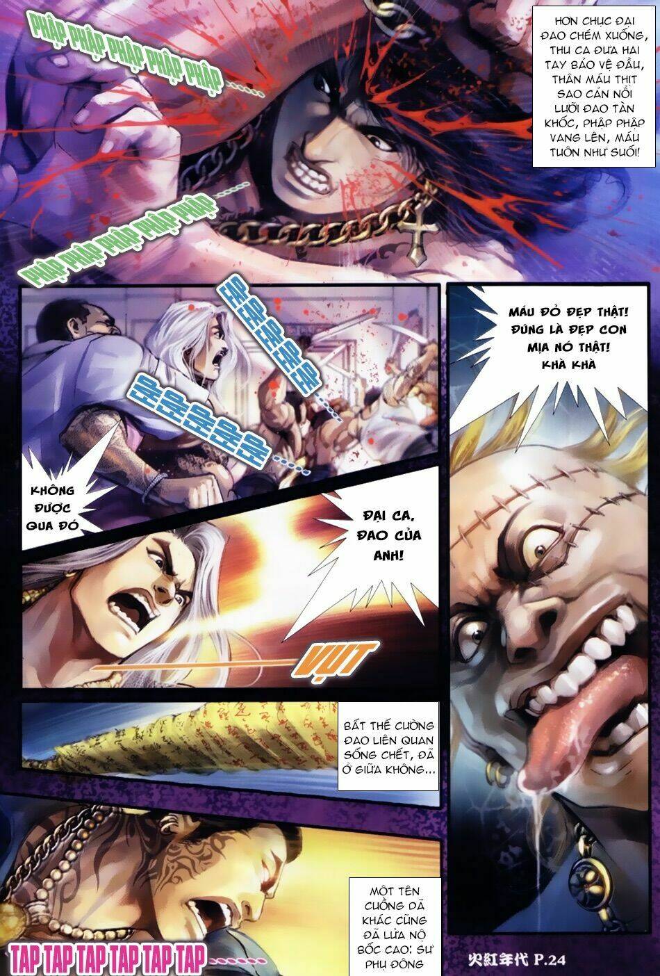 hỏa hồng niên đại hắc cốt đường chapter 16 10