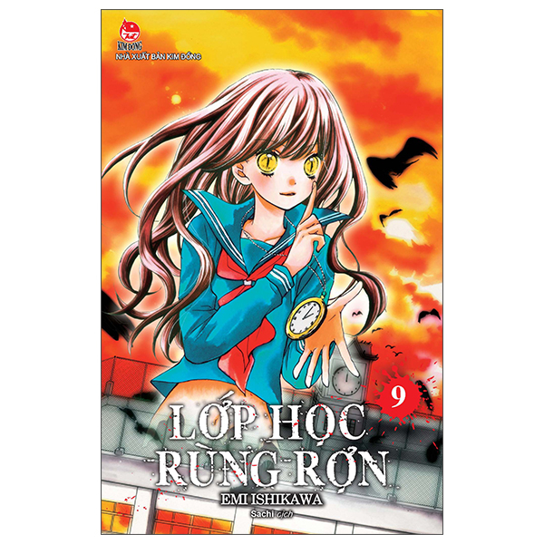 Sách - Lớp học rùng rợn - Tập 9 (kèm set 2 postcard)