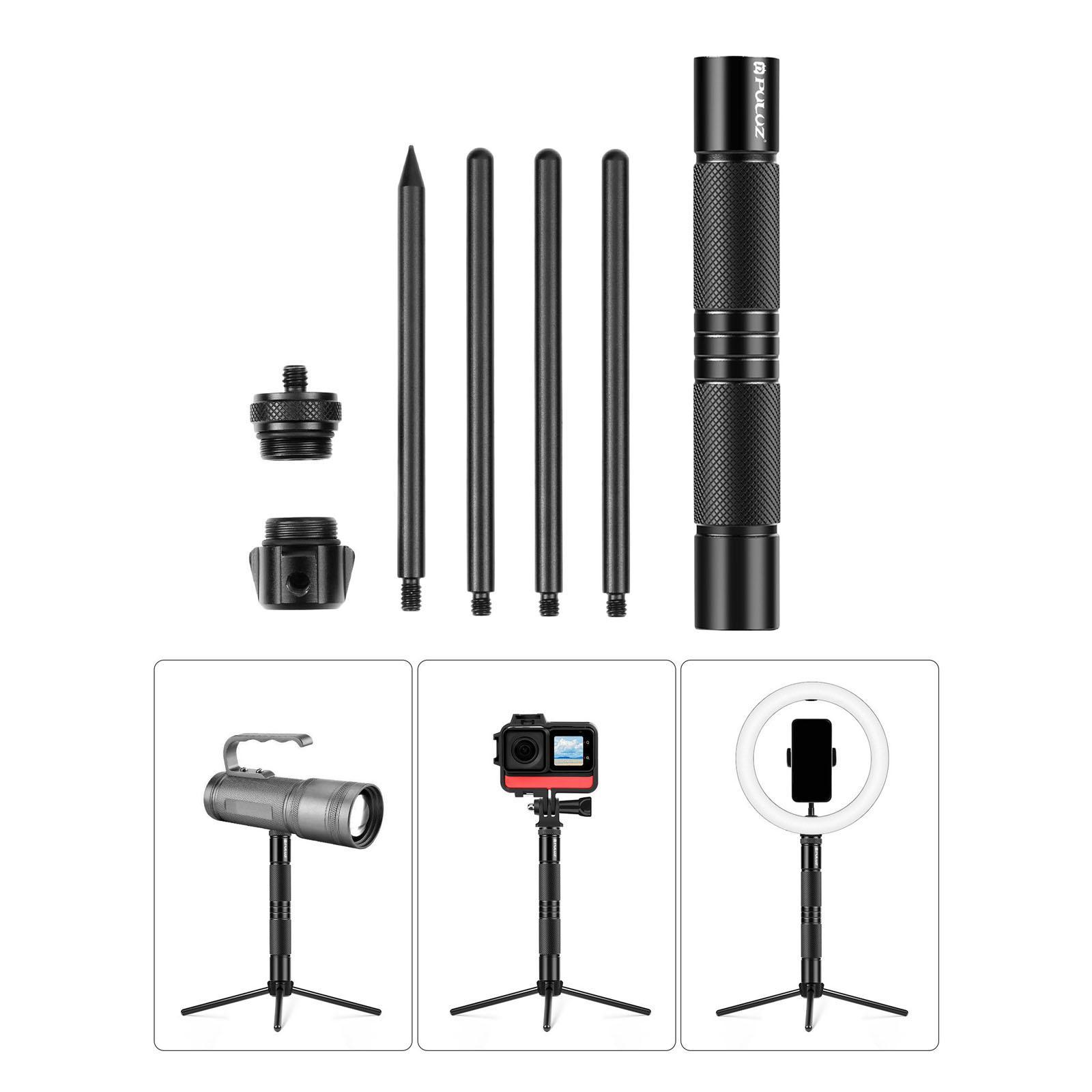 Camera Phone Tripod Mount Holder Stabilizer Flexible for Smartphone Vlogging