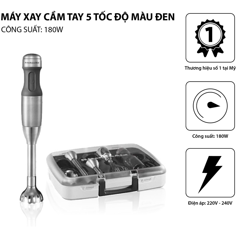Máy xay cầm tay Kitchen Aid 5KHB2569GSX