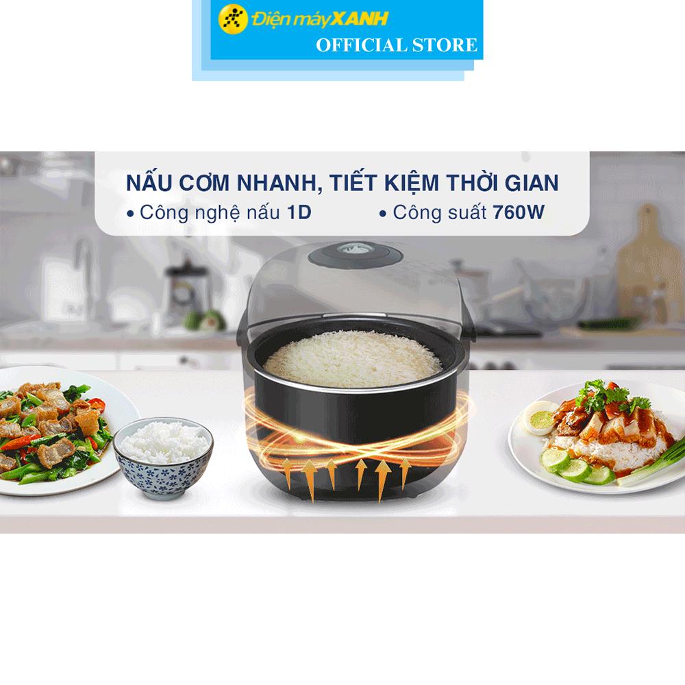 Nồi cơm điện tử BlueStone 1.8 lít RCB-5938 - Hàng Chính Hãng