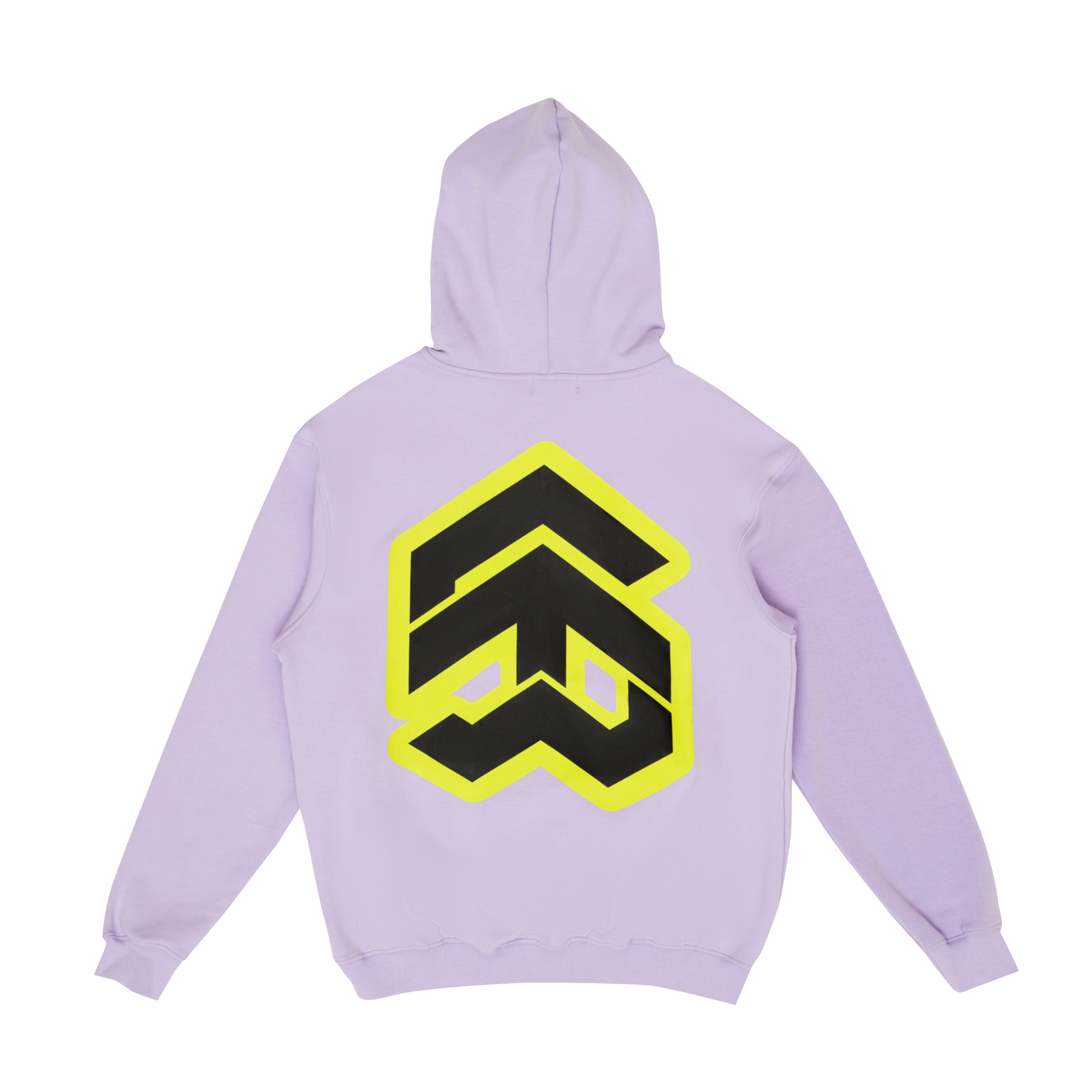 Áo Hoodie 5THEWAY Tay Dài Tím aka 5THEWAY /stroke/ Big Logo Square Hoodie in PASTEL LILAC