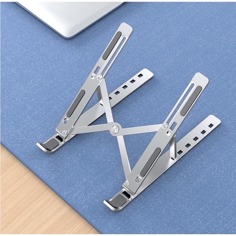 Đế tản nhiệt dạng xếp, siêu mỏng N3 Notebook Holder dùng cho Macbook/Laptop (0.3cm slim, 8°)hợp kim, gấp gọn.