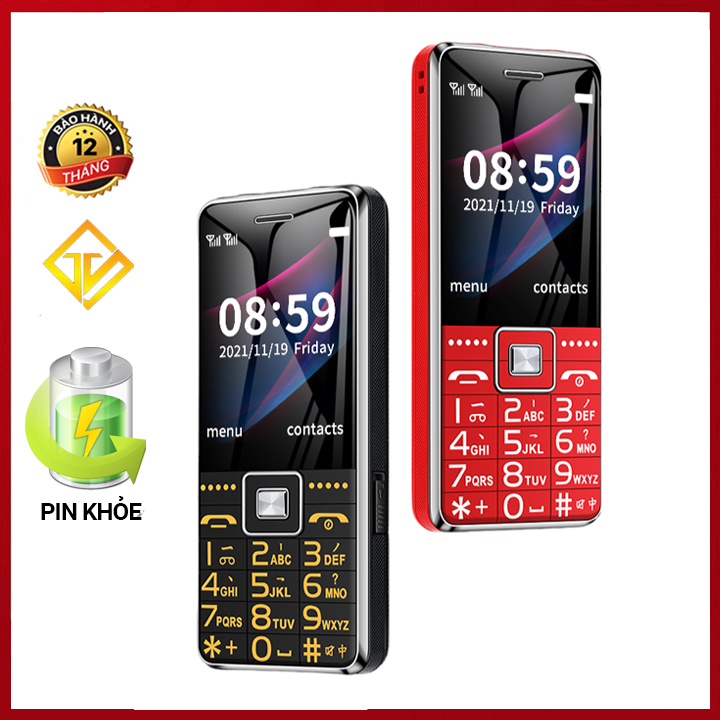 Điện thoại G600 Màn lớn 2.4 , Loa khủng, Pin trâu - Mới nguyên seal