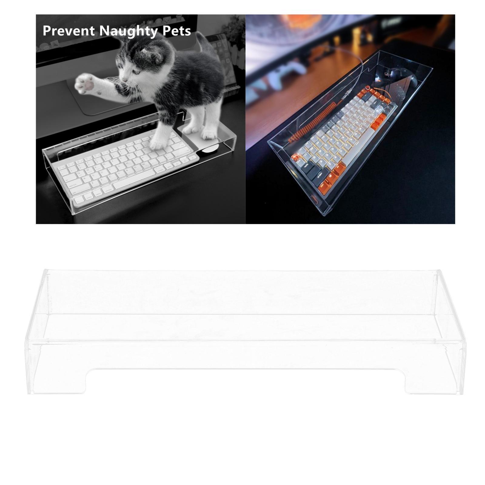 Mechanical Keyboards Dust Cover ,Acrylic Keypads Cover Clear Durable ,Accessories Acrylic Computer Keyboard Cover for Gaming Keyboard Computer