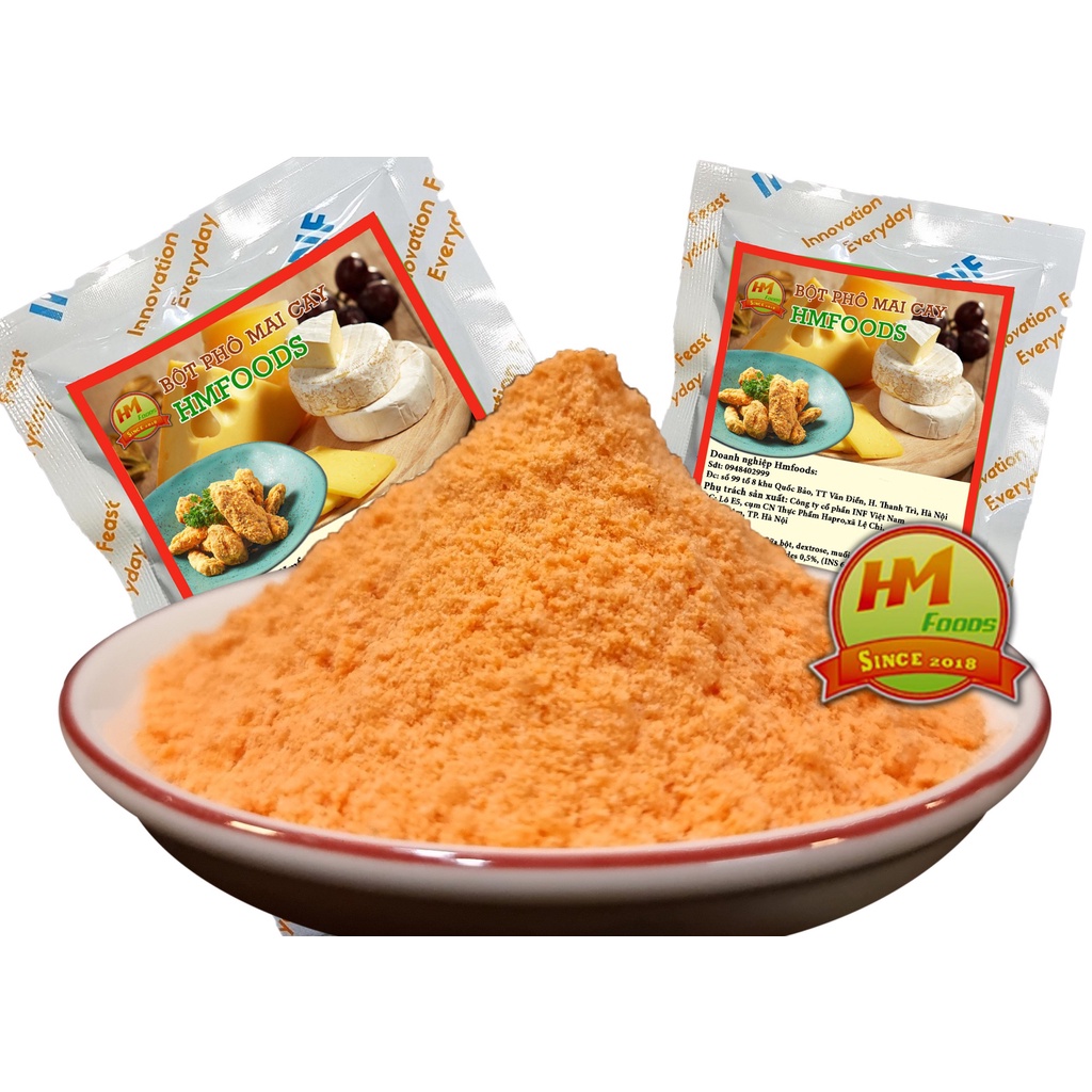 Bột Phô Mai Rắc HMFOODS Nhập Úc Gói 100gr