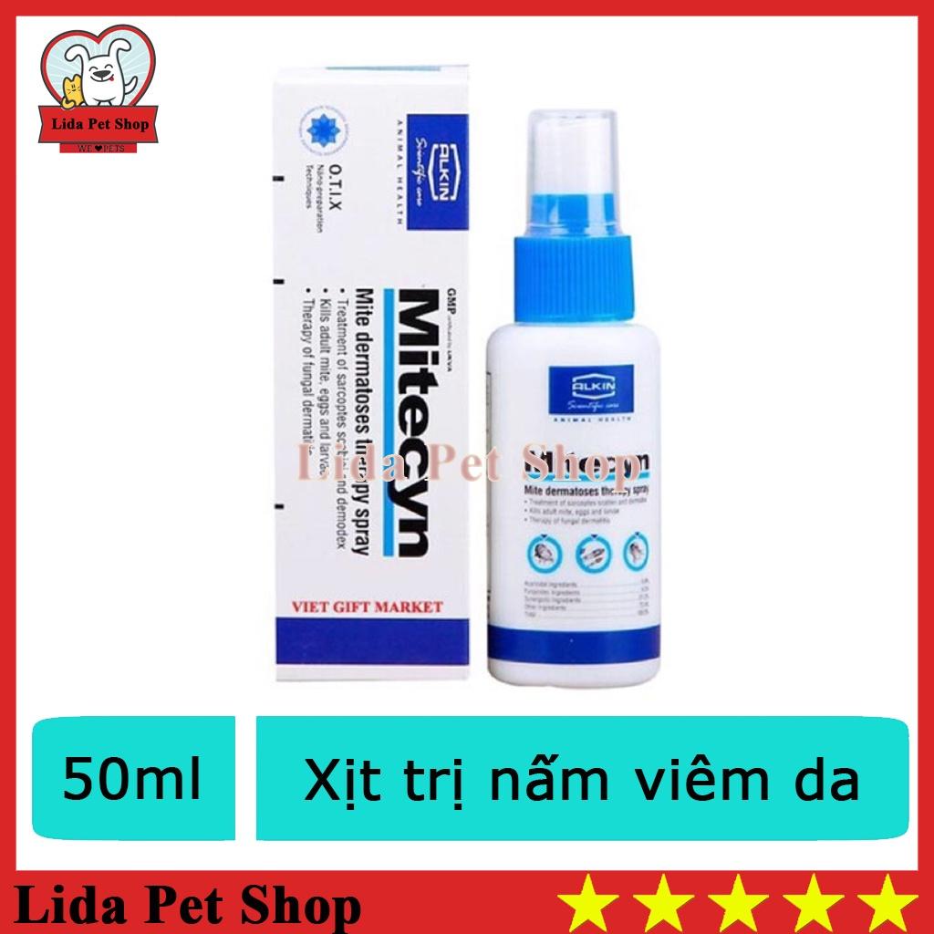 ALKIN FUNGIKUR MYTECIN 50ML XỊT TRỊ NẤM VIÊM DA