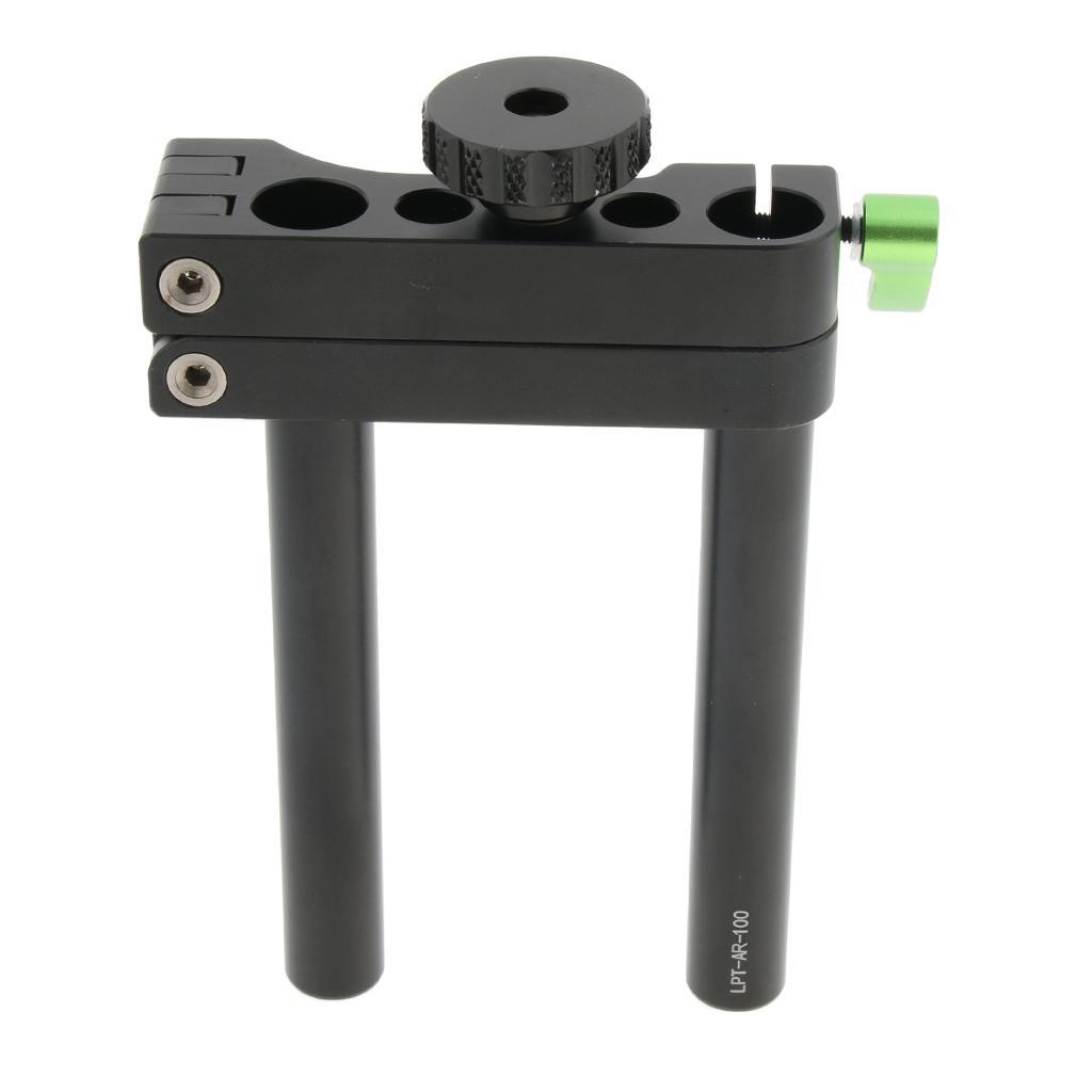 15mm Rail Rod Clamp Railblock for DSLR Camera Shoulder Rig Support System