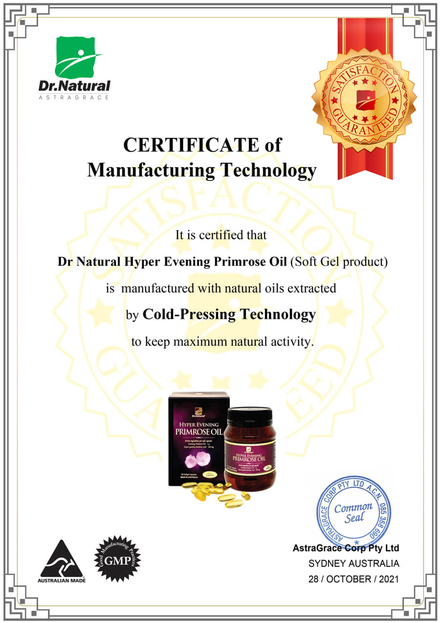 DR NATURAL HYPER EVENING PRIMROSE OIL 180 VIÊN
