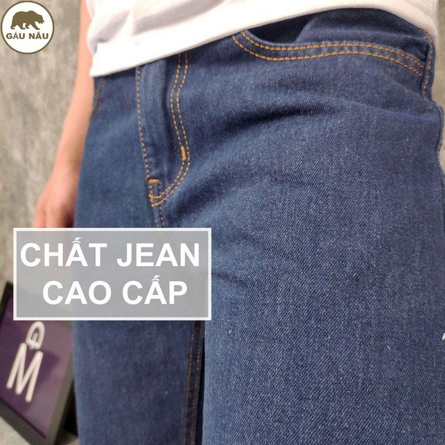 Quần short jean nam GN393 màu chuẩn đẹp Gấu Nâu