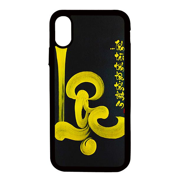 Ốp lưng cho iPhone X thư pháp 23 - Hàng chính hãng