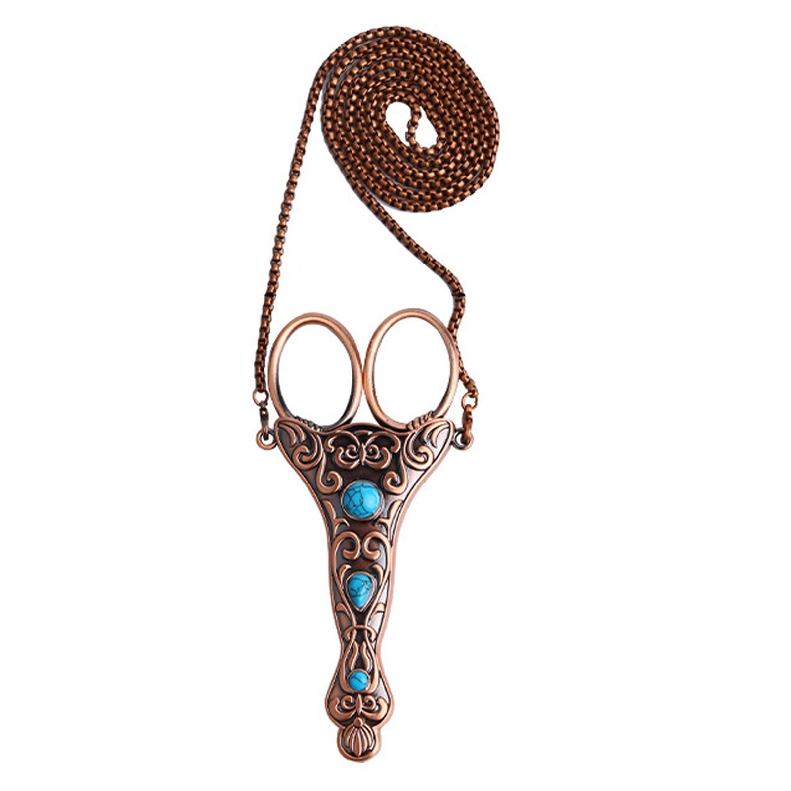 Vintage Embroidery Scissors Kit Needlework European Style Sewing Scissors for Art Work & Everyday Use