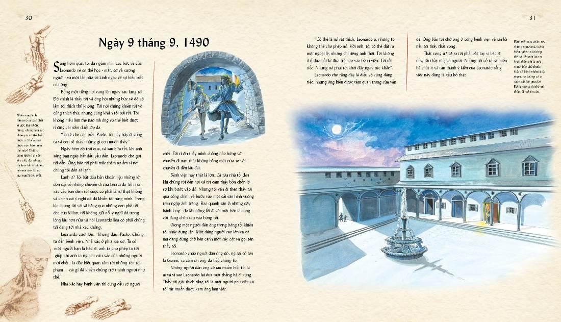 Sách Leonardo Da Vinci