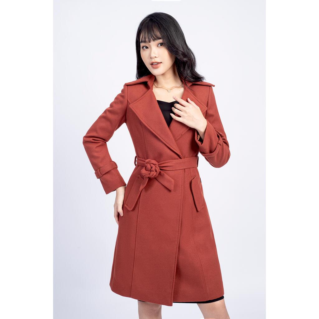 Măng tô dạ, dáng dài MMOutfit M-MT060721010