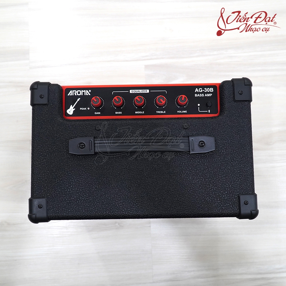 Ampli, Amly, Âm ly Guitar Bass AROMA AG-30B, Có Bluetooth, 30W