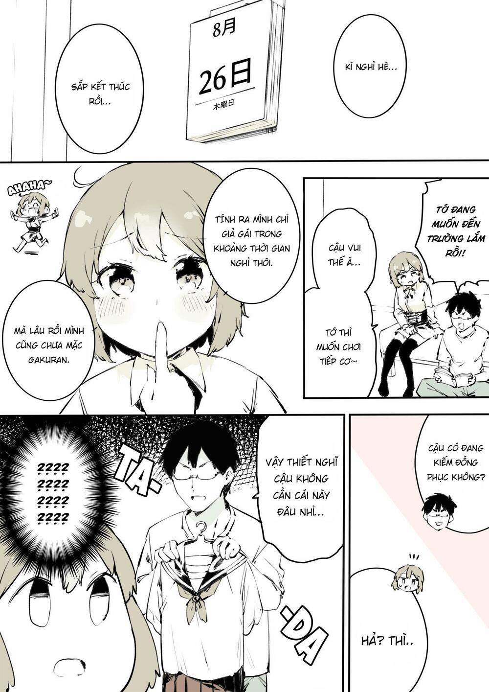 mình không thể ngừng crossdress được... chapter 17 1